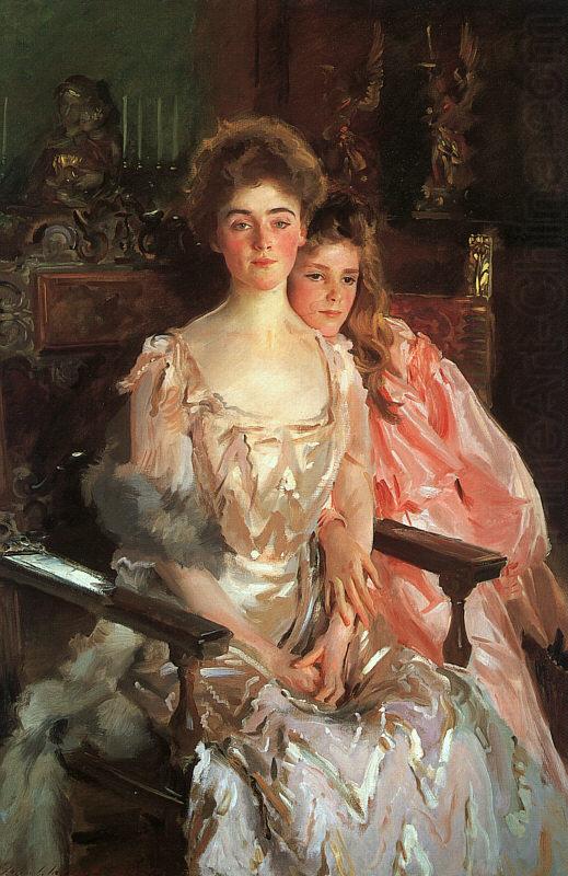 Mrs Fiske Warren her Daughter Rachel, John Singer Sargent